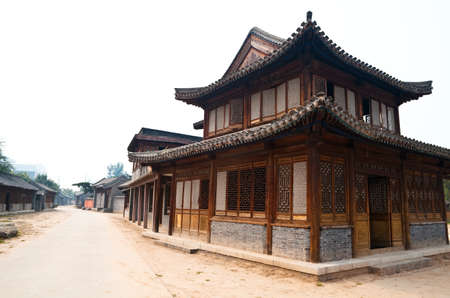 Anclent Chinese buildingの写真素材