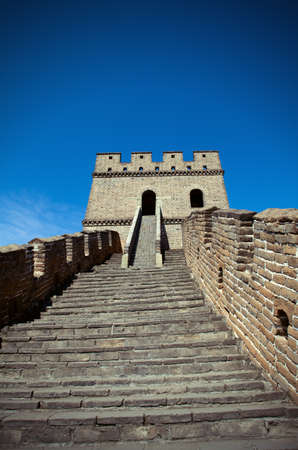 Front shoot of the Great Wallの写真素材
