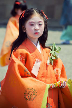 Aoi Matsuri festival in summer time at Kyoto 2012のeditorial素材