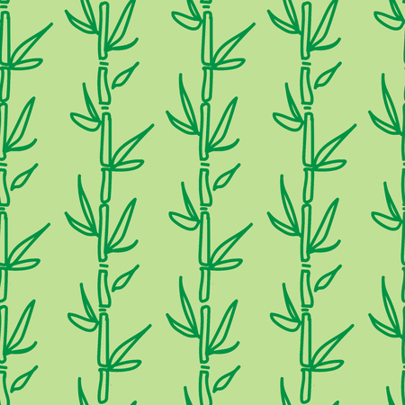 Bamboo seamless vector patternのイラスト素材