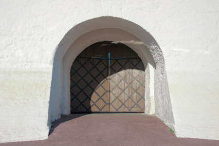 Gates in transfiguration tower. Kazan Kremlinの写真素材