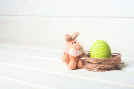 Rabbit (bunny) and Easter Egg
