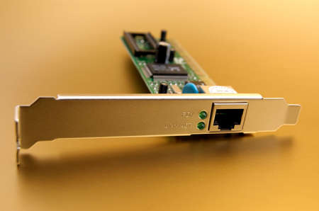 Network cardの写真素材