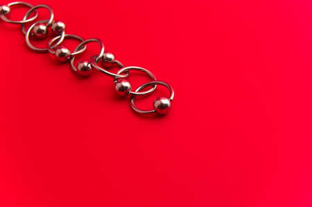 Circulars for piercingの写真素材