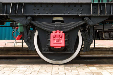 Train wheelsの写真素材