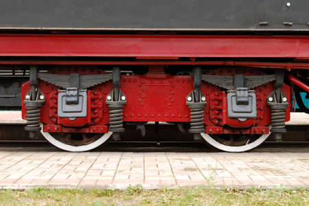 Train wheelsの写真素材