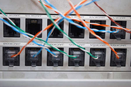 Telephone connectorsの写真素材