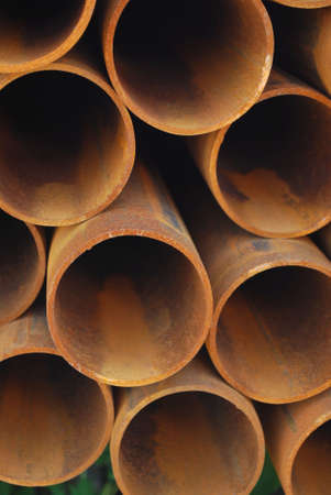 Steel pipes for mechanical engineeringの写真素材