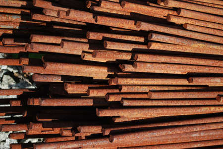 Steel bars for mechanical engineeringの写真素材