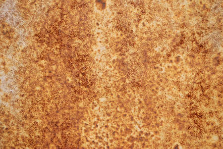 Rusty metal with corrode mottles
