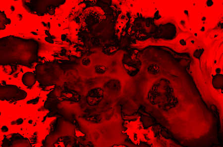 An illustrated, abstract background of random dark red patterns.の写真素材