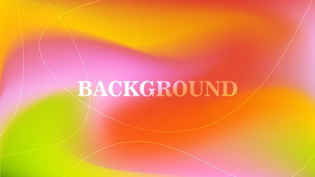 Bright abstract background. Vector illustration. Smooth neon gradient.のイラスト素材
