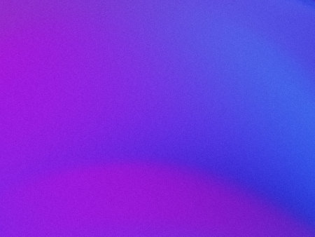 This image showcases a stunning gradient transition from a deep purple to a soft blue, creating a...
