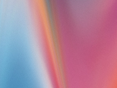 This image showcases an abstract blend of vibrant colors transitioning smoothly from blue to pink,...