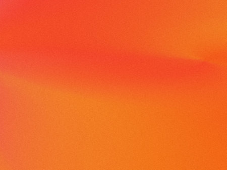 This image showcases a smooth gradient transitioning from a rich, deep orange at the top to a...