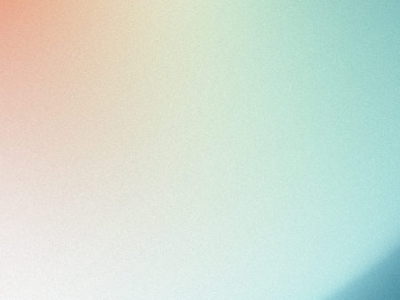 This image depicts a smooth gradient transition of soft pastel colors, starting from a warm peach...