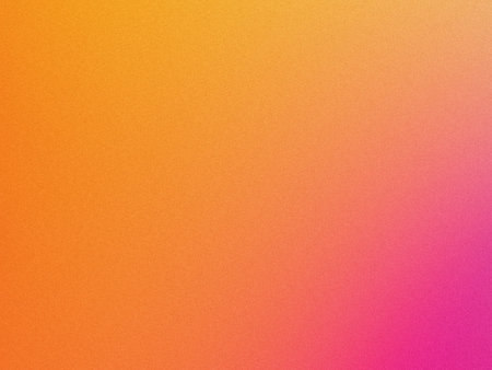 This image displays a seamless gradient transitioning from warm orange tones at the top left to soft...