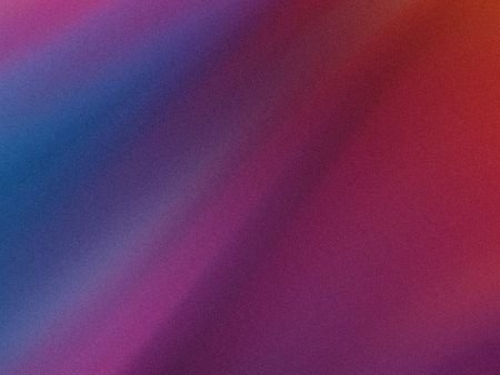 This image displays a smooth abstract gradient blending soft purple tones into deep blue hues,...