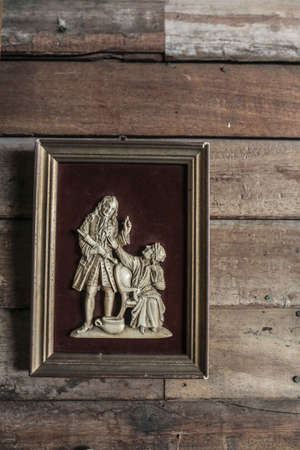 frame picture oldの写真素材