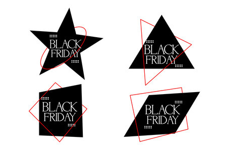 Black Friday vector illustration, Black Friday Banner, Special Discount Offer Design, Product Discount Festivalのイラスト素材