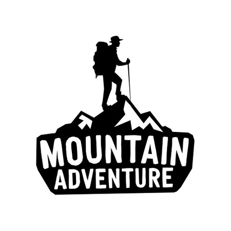 mountain adventure hipster logos. vector emblem designs. Great for shirts,のイラスト素材