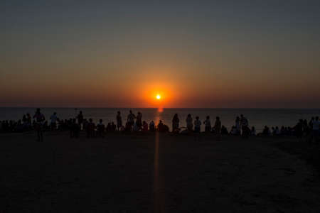 Sunset view Landscapeのeditorial素材
