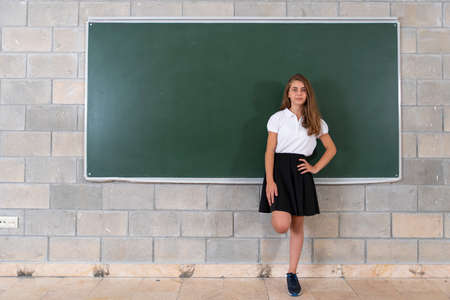 School and Studentの写真素材