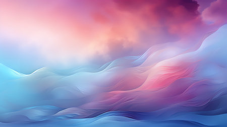 a colorful cloudy sky captures the beauty and whimsy of clouds. The fluffy clouds are in a variety of shapes and sizes, and they are bathed in a warm, golden light.の素材