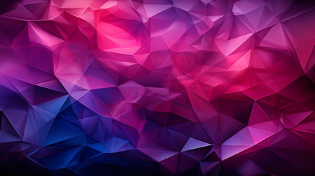 This purple geometric pattern features bold colors and sharp lines, creating a dynamic and eye-catching effect. The repeating shapes and patterns create a sense of movement and energyの素材