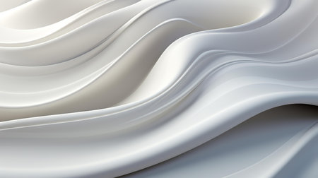 an abstract artwork featuring a series of smooth, flowing waves with a soft texture. The waves create an abstract pattern that is both elegant and calming.の素材