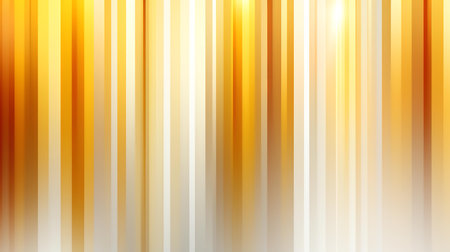 Abstract image featuring radiant golden vertical lines with gradient hues creating a warm, bright visual experience.の素材