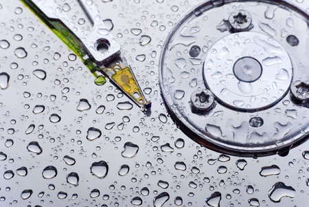 Harddisk Isolatedの写真素材