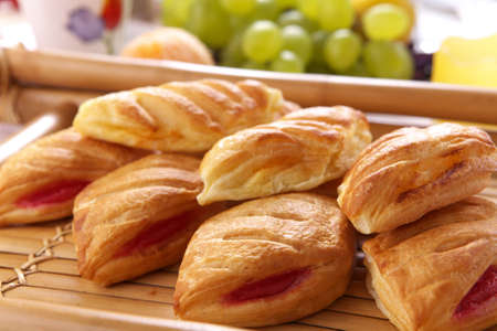 Delicious sweet cookiesの写真素材