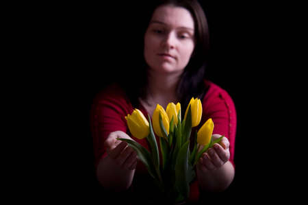 Tulips flowerの写真素材