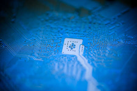 Electronic background textureの写真素材