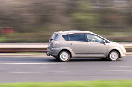 Driving motion blur 