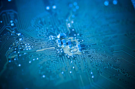 Electronic background textureの写真素材