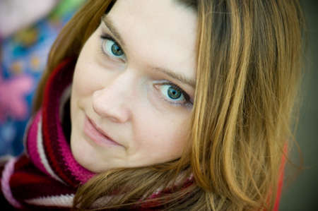 Portrait of a beautiful woman