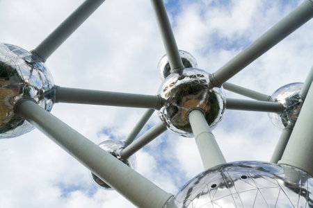 The Atomium was constructed for the 1958 World?s Fair, stands 102m (335ft) tall and has nine 18m...