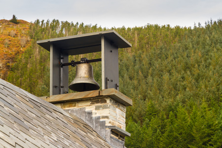 Small bell in towerの写真素材