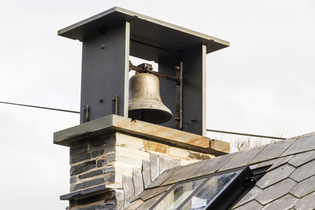 Small bell in towerの写真素材