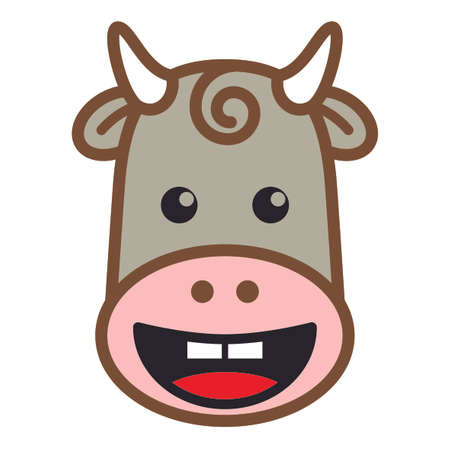 Animal Zodiac Oxのイラスト素材