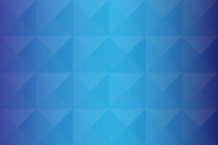 Abstract blue gradient polygon template background. Triangle pattern design with crystal shape style. design for business, cover, wallpaper, backdrop, cover, and graphic design.のイラスト素材