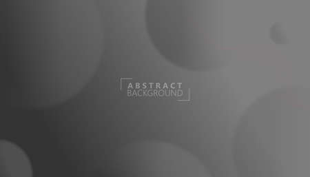 black geometric background. circle shape concept. modern templates for websites, brochures, and covers.のイラスト素材
