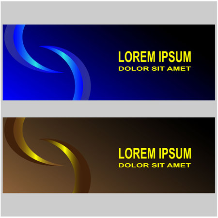 simple design banner template vector design for corporate business purposes, background, poster, brochure and design.のイラスト素材