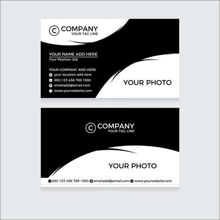 Business card design for your companyのイラスト素材