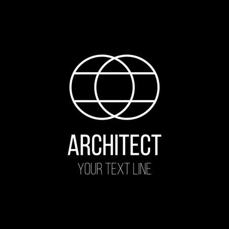 architect logo conceptのイラスト素材