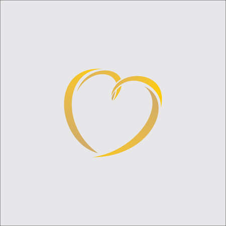 valentine heart design vectorのイラスト素材