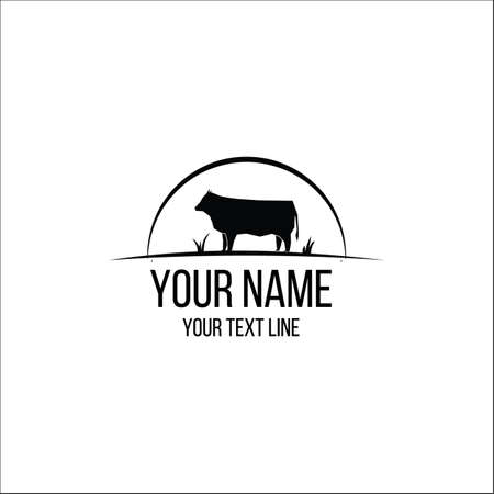 Farms logo design vectorのイラスト素材
