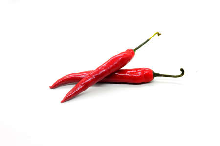 Red chilli peppers, hotの写真素材